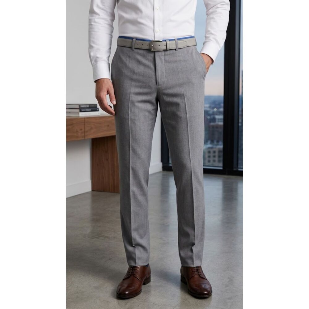 New Kenneth Cole Slim Fit Techni-Cole Flex Suit Separate Pant Men's Size 34 x 34